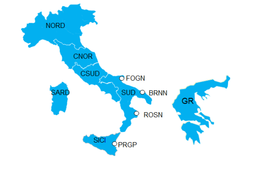Italian Bidding Zone Configuration